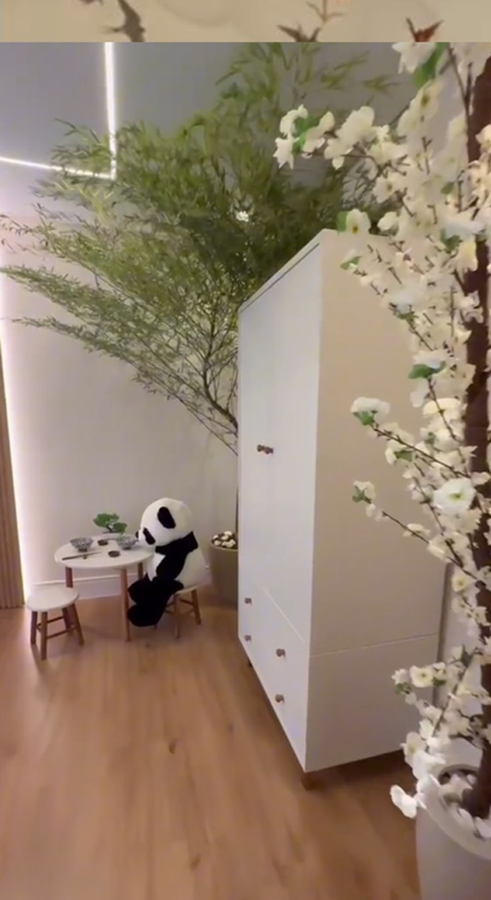 Yudi Tamashiro mostra quarto do filho recém-nascido — Foto: Reprodução/Instagram