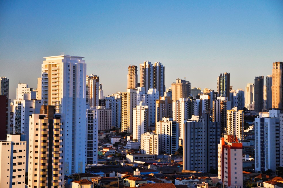 São Paulo construiu dois prédios por dia neste ano e atingiu um total de 28 mil edifícios — Foto: Getty Images