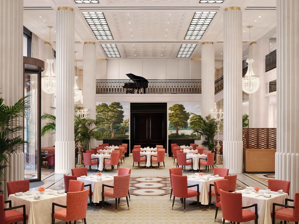 Londres inaugura hotel de luxo que levou 30 anos para ser construído — Foto: Divulgação/The Peninsula