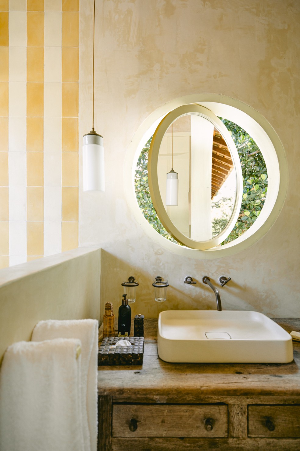 A estética original da casa foi mantida na recomposição — Foto: Marta Tucci/divulgação