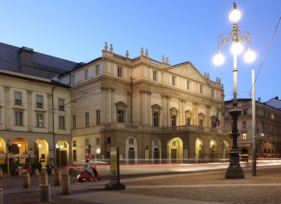 Teatro alla Scala, em Milão  — Foto: Vincenzo Lombardo/Getty Images