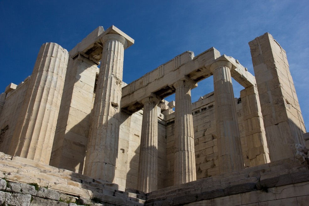Acrópole de Atenas: Grécia decide limitar número de visitantes para preservar monumento — Foto: Tim Schnarr/Unesco