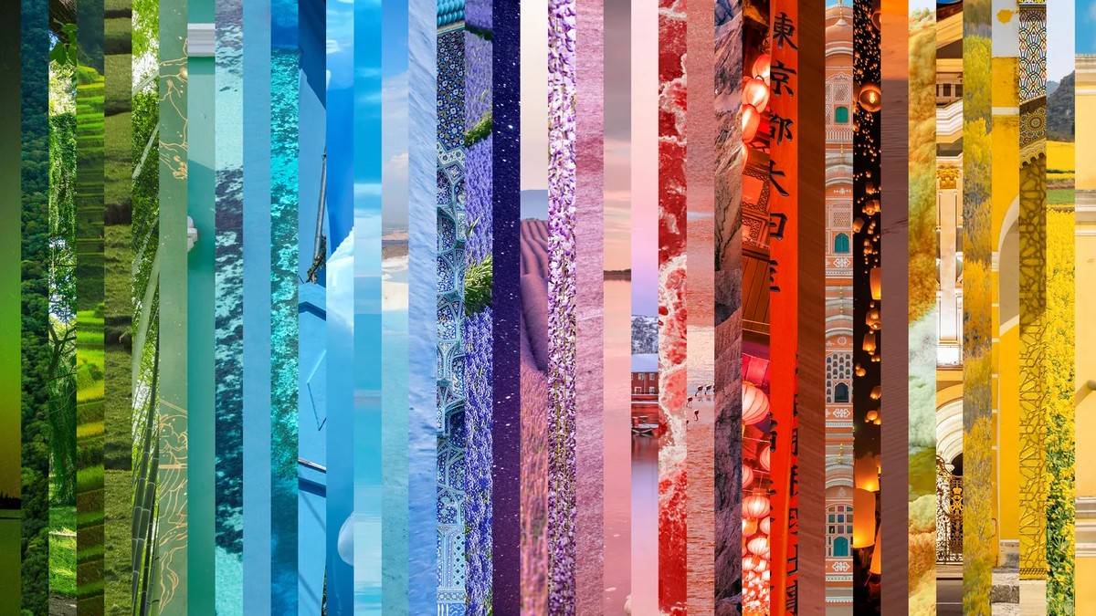 Os 40 lugares mais coloridos do mundo que você precisa conhecer | Viagem