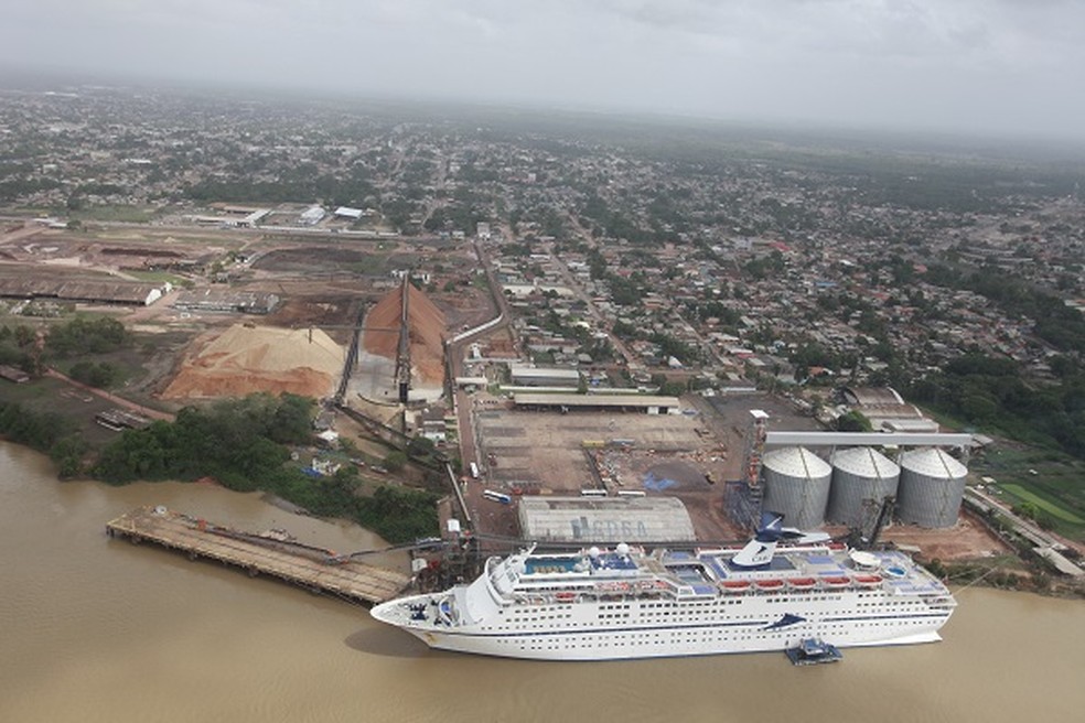 Visão aérea de Santana — Foto: Divulgação/Governo do Estado do Amapá