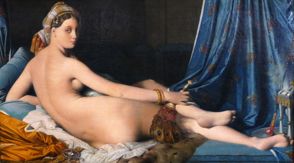 O corpo retratado nesta pintura é anatomicamente impossível — Foto: Getty Images