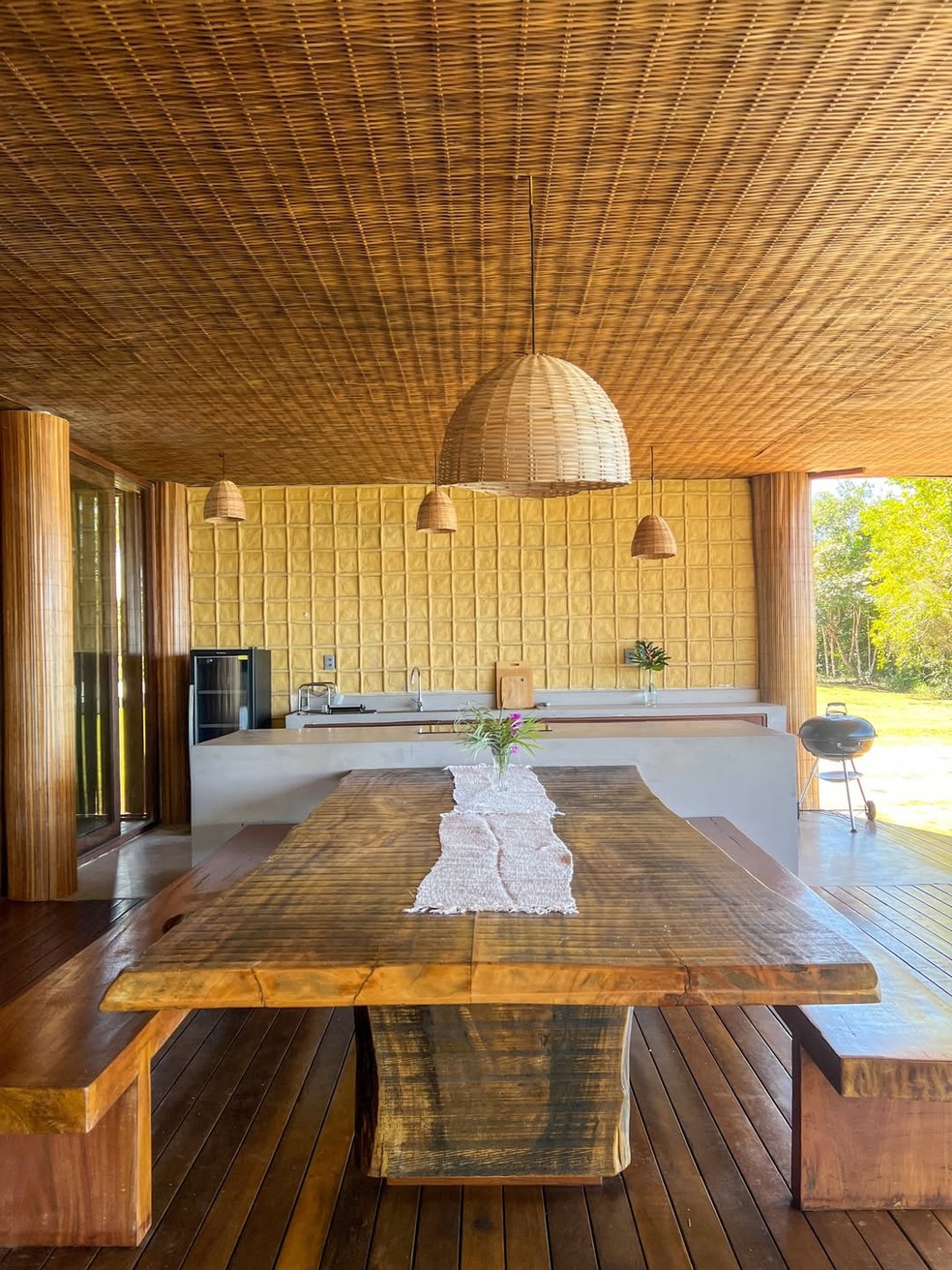 Por dentro da casa onde Giovanna Ewbank e Bruno Gagliasso curtem férias de fim de anoq — Foto: Divulgação