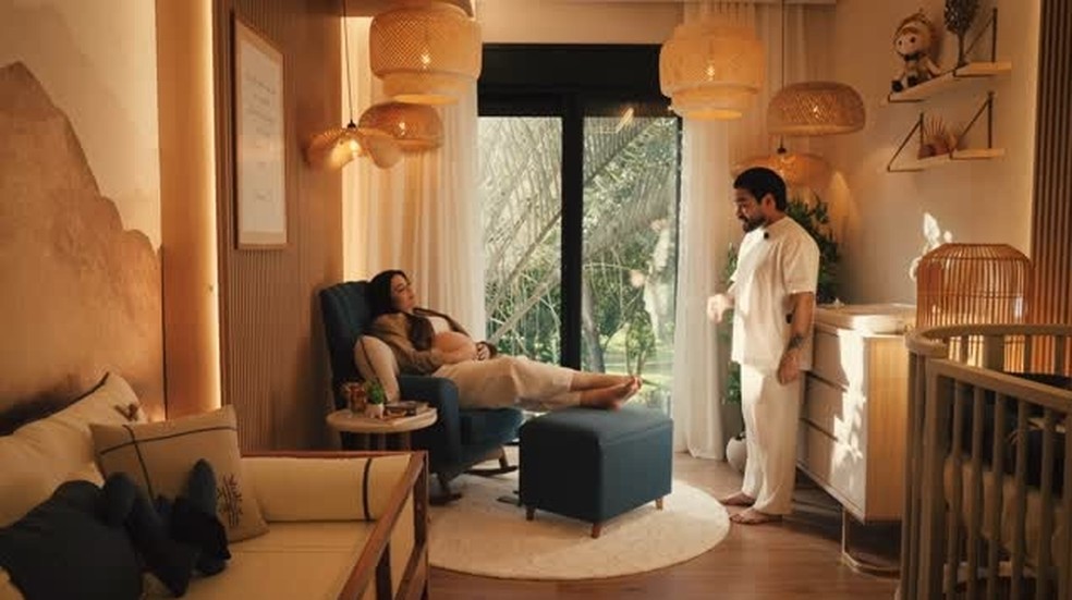 Yudi Tamashiro mostra quarto do filho recém-nascido — Foto: Reprodução/Instagram