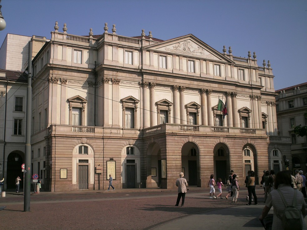 Teatro alla Scala  — Foto: Wikimedia Commons