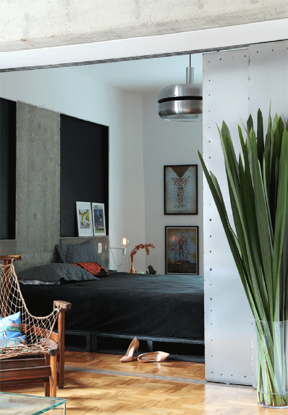 12 quartos pretos para inspirar sua decoração (Foto: Divulgação) — Foto: Casa Vogue
