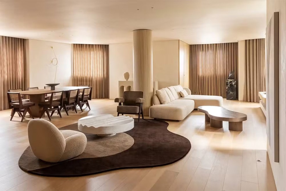 Kanso é uma decoração harmoniosa e simples — Foto: Fran Parente